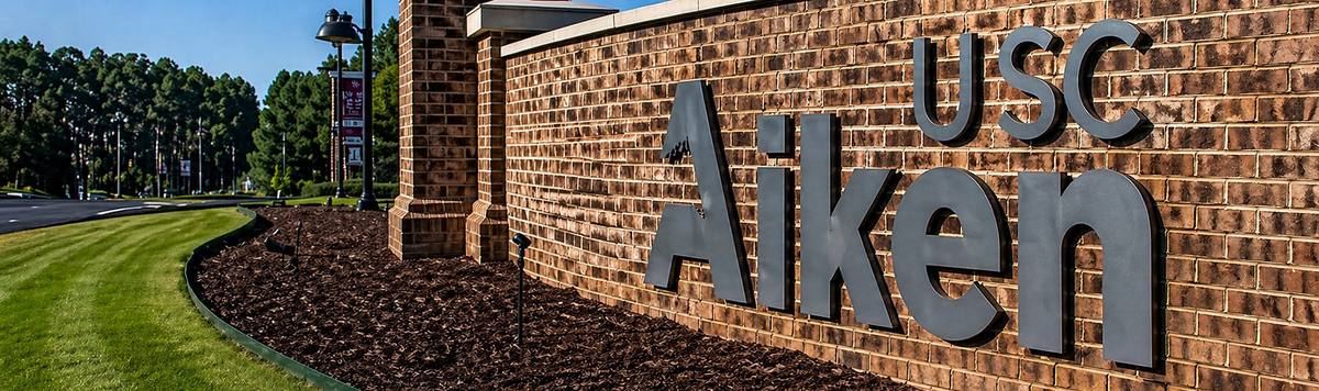 University of South Carolina Aiken campus sign